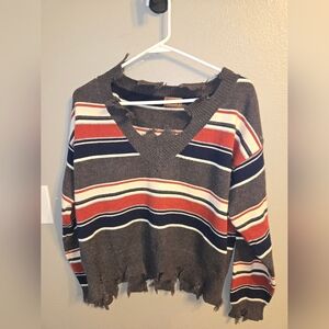 Pol Distressed Sweater